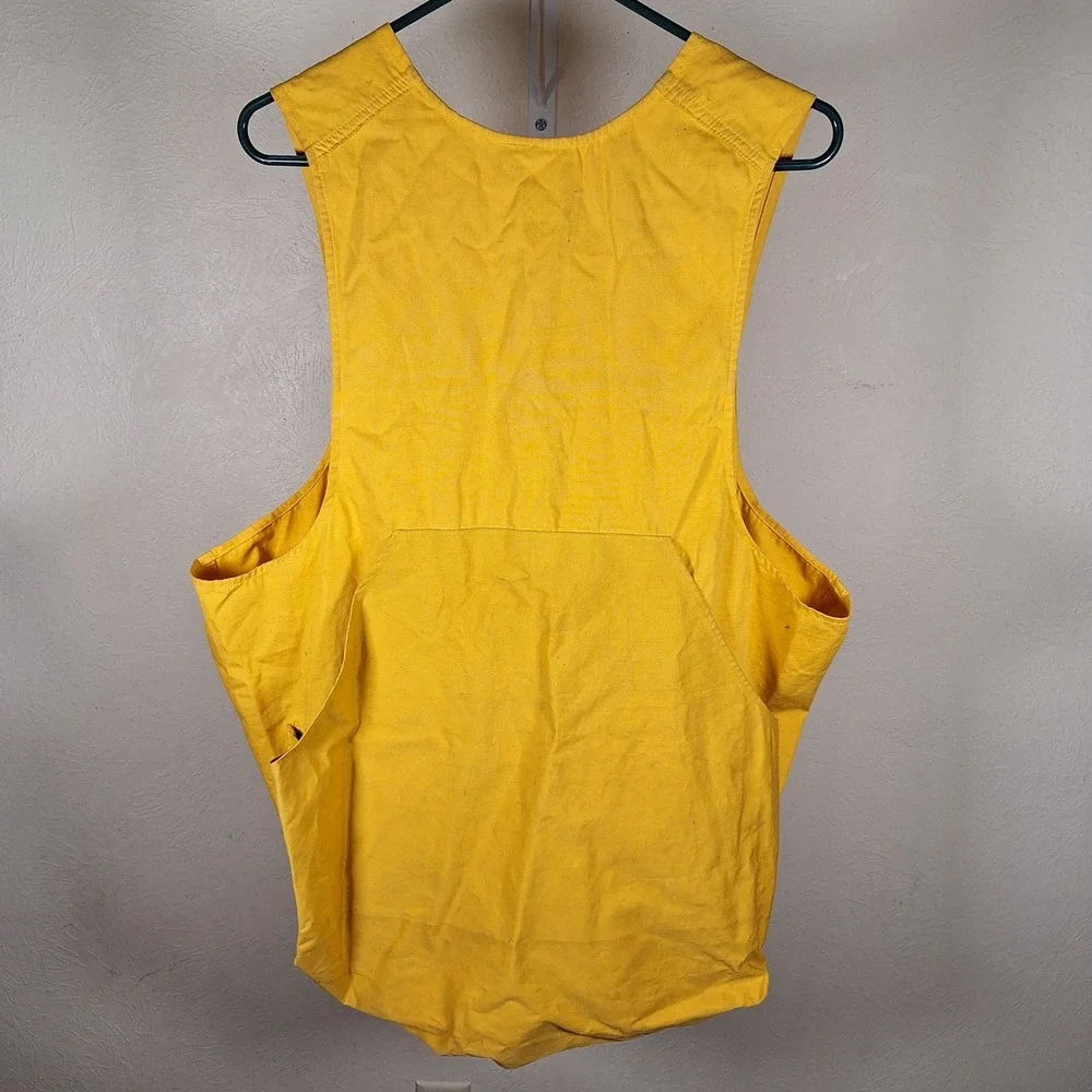 Duxbak Vtg Upland Poplin Canvas Hunting Vest Cargo Utility Shooting Rainproof